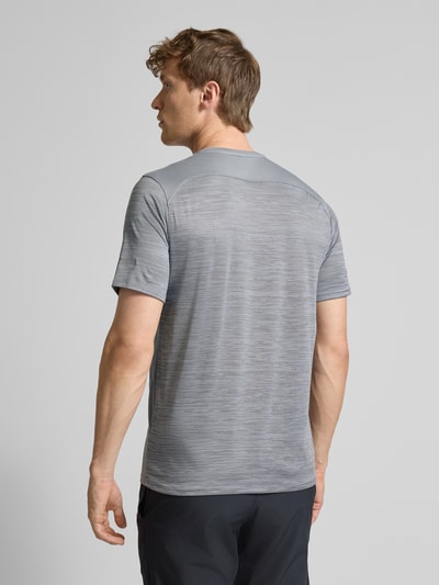 Under Armour Regular fit T-shirt met logoprint, model 'Tech' Middengrijs - 5