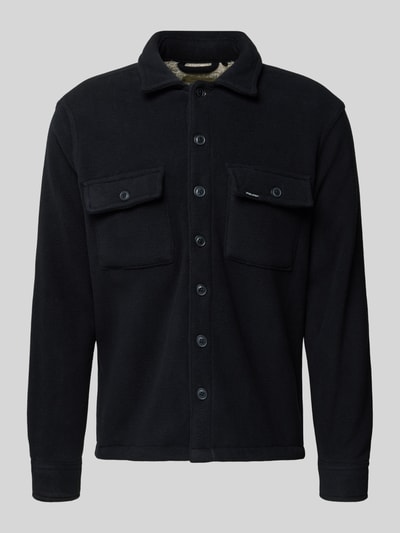 Blend Regular fit vrijetijdsoverhemd met kentkraag, model 'BAKI' Zwart - 2