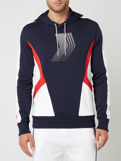 HUGO HUGO x LIAM PAYNE Hoodie mit Kontrastdetails Modell 'Dampolo' Marine 4