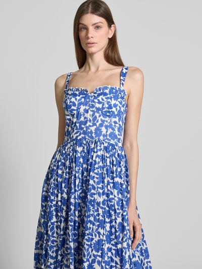 LACE & BEADS Cocktailkleid im Allover-Look Blau 3