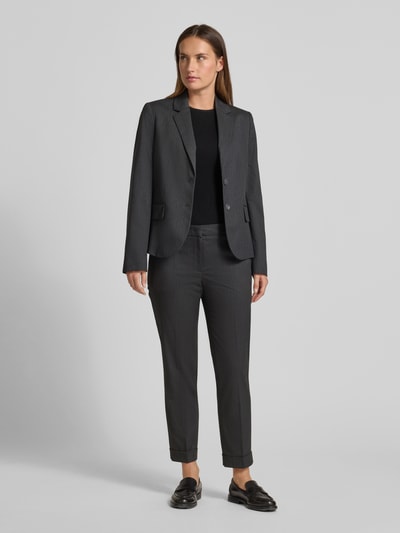 Christian Berg Woman Selection Blazer met reverskraag Antraciet - 1