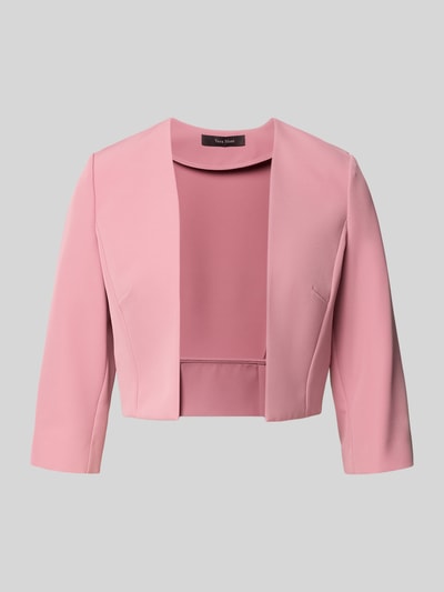 Produktfoto, Regular Fit Blazer mit 3/4-Arm von Vera Mont in Rosa, Elastischer-Material-Mix, offenes Design, Rückenlänge 42 cm, Größe 36