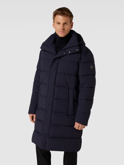 JOOP! Collection Pikowana kurtka o jednolitym kolorze model ‘Winston’ Granatowy 4