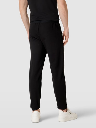 EA7 Emporio Armani Sweatpants mit Label-Patch Black 5