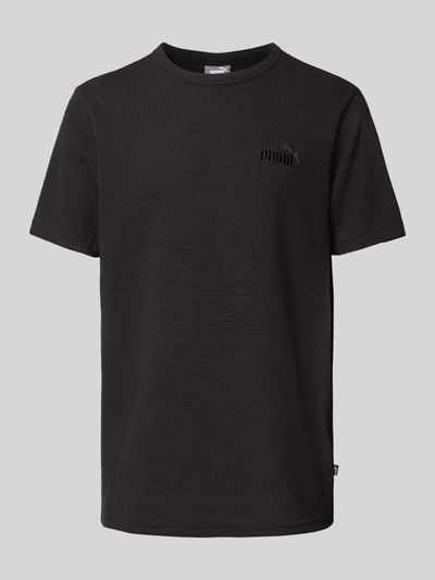 PUMA PERFORMANCE T-shirt o fakturze wafla Czarny 2