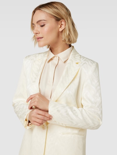 Mango Blazer mit Allover-Muster Modell 'natalie' Offwhite 3