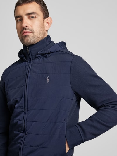 Polo Ralph Lauren Sweatjacke mit Logo-Stitching Marine 3