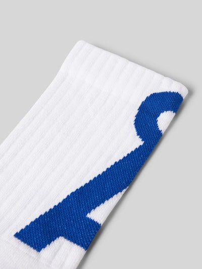 Armedangels Socken mit Logo-Detail Modell 'SAAMUS' Weiss 2