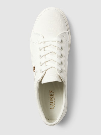 Lauren Ralph Lauren Sneakers met labelapplicatie, model 'JANSON' Wit - 5