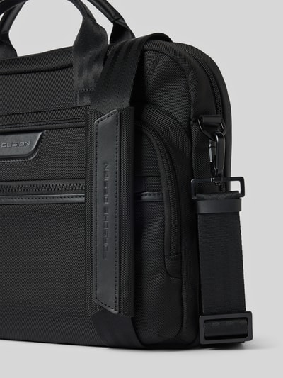 Porsche Design Laptoptas met hengsel en schouderband Zwart - 3