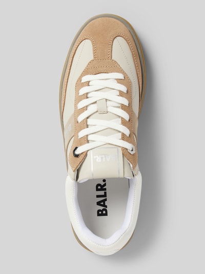 Balr. Sneakers met labelprint, model 'London Classic' Offwhite - 3