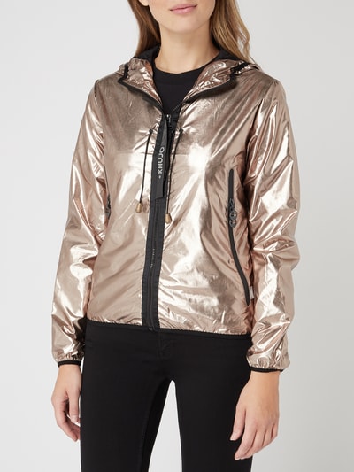 khujo Jacke in Metallicoptik Gold 4