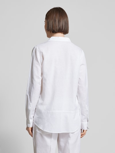 OPUS Blouse met platte kraag, model 'Freppa' Wit - 5