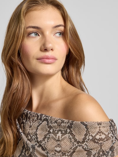 Gina Tricot Top in asymmetrisch model Zand - 3