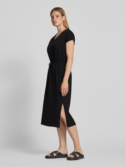 s.Oliver RED LABEL Relaxed Fit Freizeitkleid aus Baumwoll-Mix Black 1