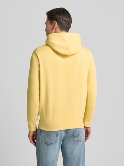 Polo Ralph Lauren Hoodie mit Label-Stitching GELB 5