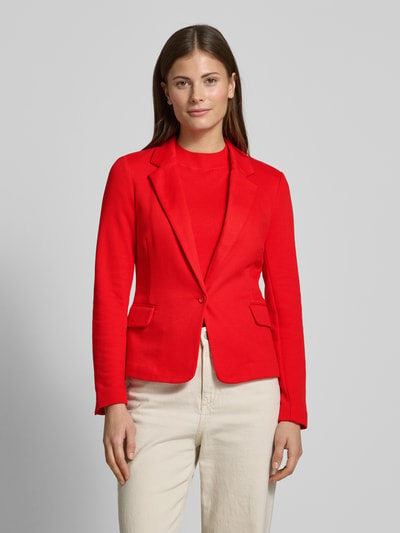 Vero Moda Regular Fit Blazer mit Baumwoll-Anteil Modell 'JULIA' Rot 4