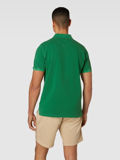 Gant Poloshirt met labelstitching Groen - 5