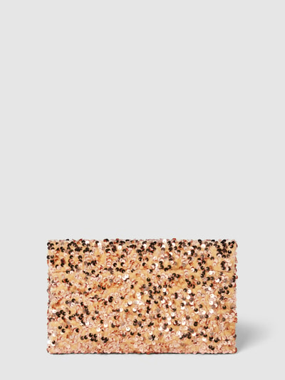 Abro Leder-Clutch mit Strass-Schleife Rose Gold 5