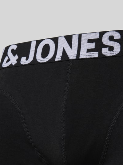 Jack & Jones Trunks mit elastischem Logo-Bund Modell 'ELIAS' im 3er-Pack Black 2