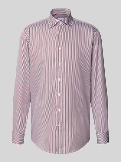 SEIDENSTICKER REGULAR FIT Regular Fit Business-Hemd mit Knopfleiste Rot 2