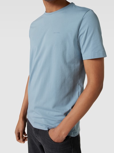 Pierre Cardin T-shirt z okrągłym dekoltem Błękitno-niebieski melanż 3