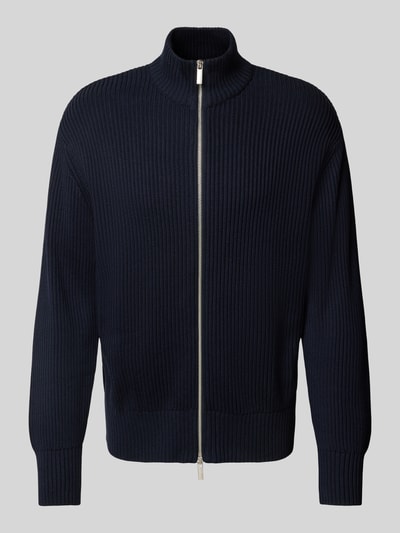 SELECTED HOMME Cardigan met tweewegsritssluiting, model 'DRY' Donkerblauw - 2