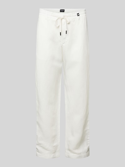 Strellson Regular Fit Chino mit elastischem Bund Modell 'Saturn' Offwhite 2