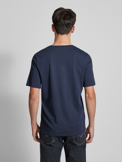 Jack & Jones T-Shirt mit Label-Detail Modell 'ORGANIC' Dunkelblau 5