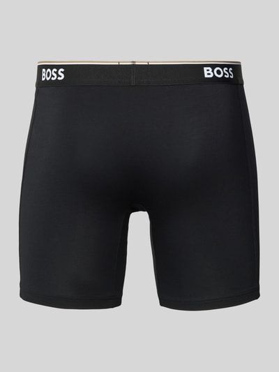 BOSS Boxershorts mit elastischem Logo-Bund im 3er-Pack Black 3