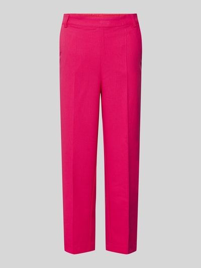 Kaffe Regular Fit Stoffhose mit verkürztem Schnitt Modell 'SAKURA' Pink 2