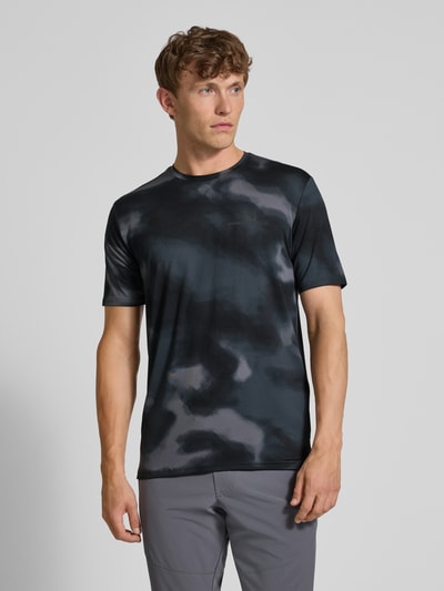 Under Armour T-Shirt mit Label-Print BLACK 4