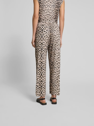 OH APRIL Faltenhose mit Plisseefalten Mittelgrau 5