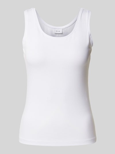 Vila Tanktop mit Rundhalsausschnitt Modell 'NORA' Weiss 2