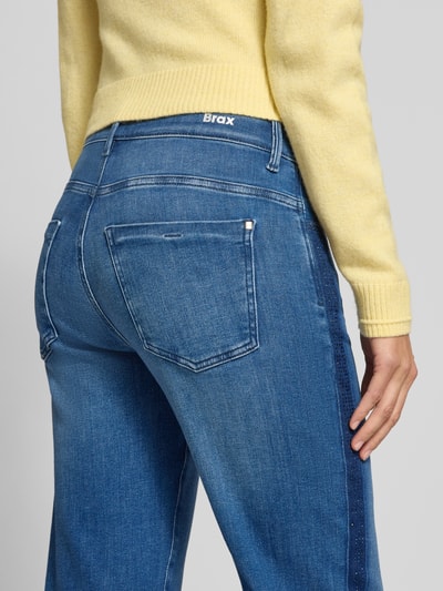 Brax Flared Jeans mit 5-Pocket-Design Modell 'MAINE' Blau 3