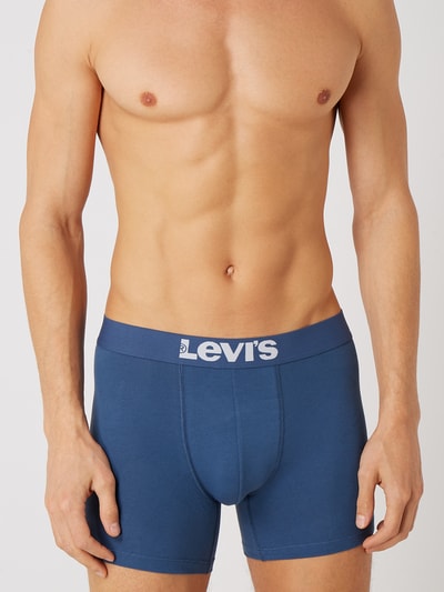 Levi's® Boxershort met stretch in set van 2 Blauw - 3