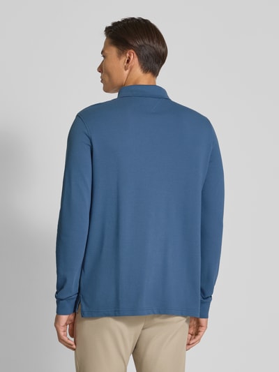 Tommy Hilfiger Regular Fit Poloshirt aus Baumwoll-Mix Jeansblau 5