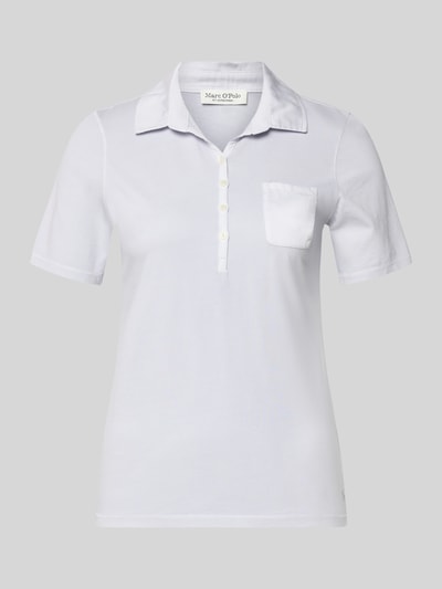Marc O'Polo Regular Fit Poloshirt aus reiner Baumwolle Hellblau 2