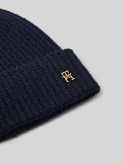 Tommy Hilfiger Mütze aus reinem Kaschmir Marine 2