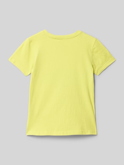 Blue Seven T-Shirt mit Motiv-Print Gelb 3