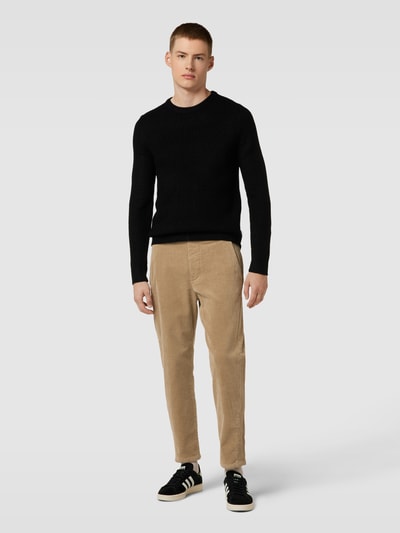 Only & Sons Corduroy broek met labeldetail, model 'LINUS' Beige - 1