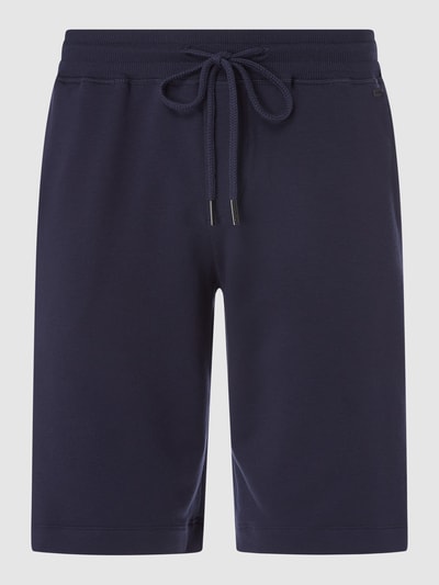 Hanro Sweatshorts met stretch  Marineblauw - 2