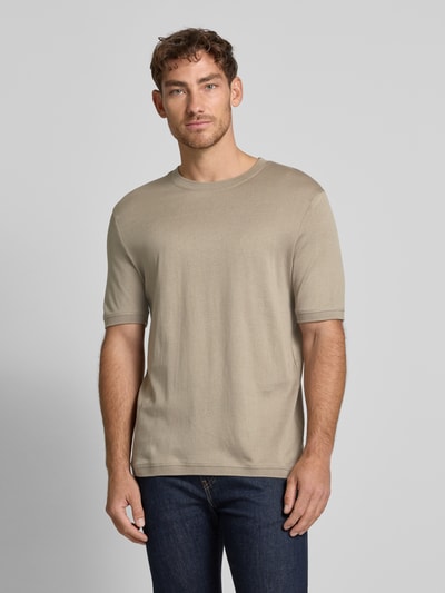 Cinque T-Shirt mit Rundhalsausschnitt Modell 'Badi' Schlamm 4