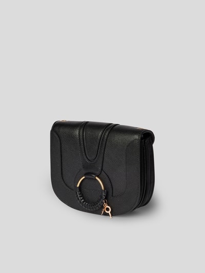 See by Chloé Saddle Bag mit Label-Prägung Schwarz 2
