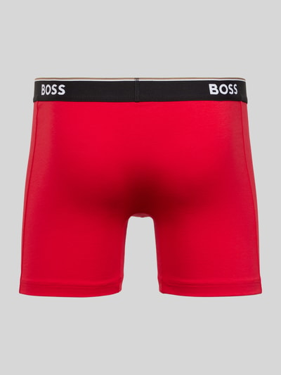 BOSS Trunks mit elastischem Logo-Bund im 3er-Pack Marine 3