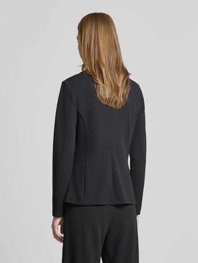 Zero Blazer mit Reverskragen und Leistentaschen Black 5