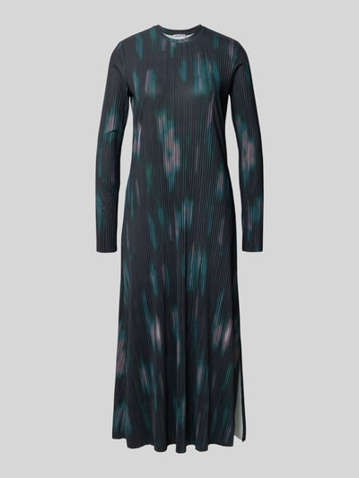 Jake*s Casual Midikleid mit Plisseefalten Black 2