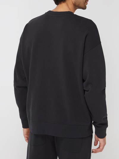Jake*s Sweatshirt mit überschnittenen Schultern  Black 5
