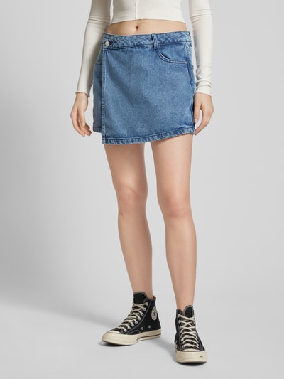 Noisy May Jeansshorts in Wickel-Optik Modell 'NOAMI' Jeansblau 4