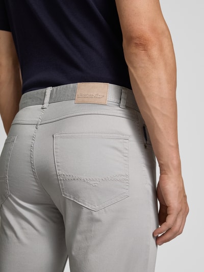 Christian Berg Men Regular Fit Chino im 5-Pocket-Design Mittelgrau 3